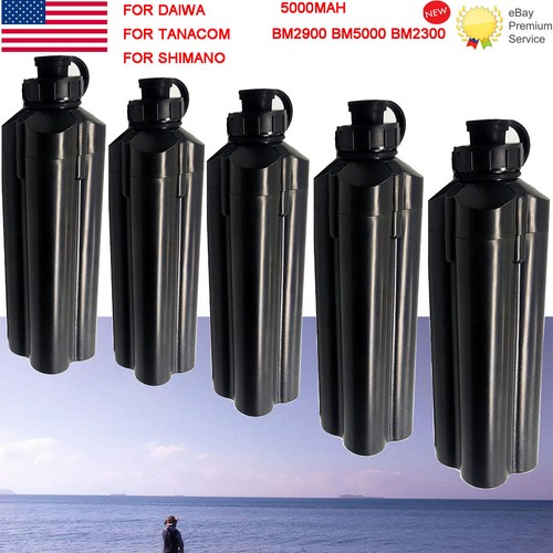 Daiwa Mulinello Elettrico Batteria Tanacom 1000 750 550j BM5000 BM2900 BM2600 Caricabatterie - Foto 6 di 24