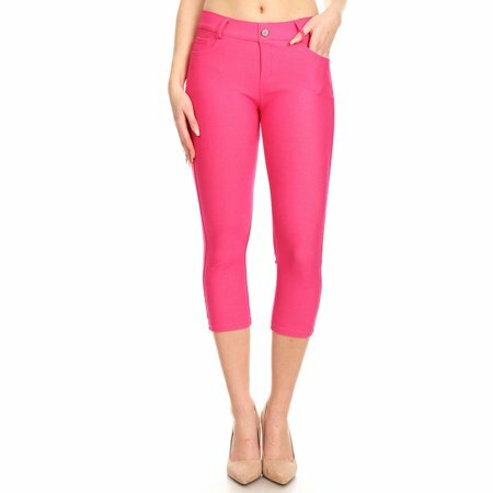 Women's Cotton Blend Capri Jeggings 