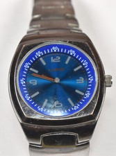 Lorus by Seiko Stainless Steel Blue Face LR0801 Quartz Wrist Watch