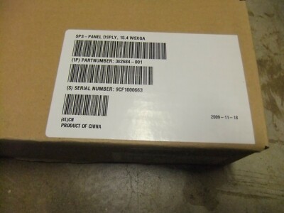 HP COMPAQ 382684-001 F/S BOX 15.4-inch TFT Wide Super eXtended Graphics Adapter