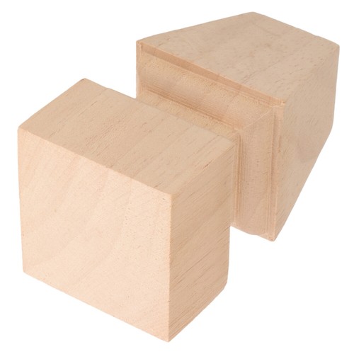2 Stück Möbelbeine Ersatz Holzstuhl Schreibtischbein Holz Tischfüße Sofabein - Bild 2 von 12