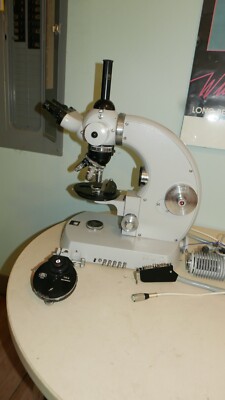 Zeiss Photomicroscope II Microscope Trinocular with Petrographic Stage