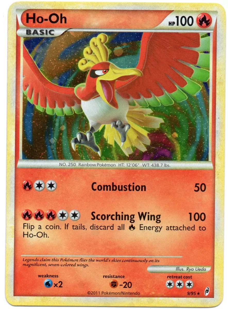 Pokemon Ho-Oh 9/95 Call of Legends HOLO