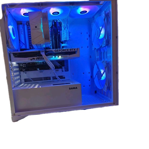 Custom White 1080p Gaming PC - 第 4/7 張圖片