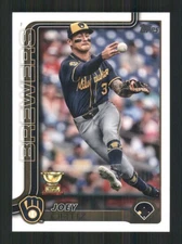 2025 Topps #165 Joey Ortiz Milwaukee Brewers 38181
