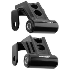 maXpeedingrods 2" Rear Drop Lowering Shackles for Dodge Ram 1500 2500 3500 SLT