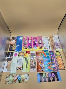 Lot Of 20 Bookmarks Random Assorted Barbie READ