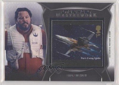 2021 Topps Star Wars Masterwork Royal Mail Stamps Snap Wexley #SC-SW 1b8