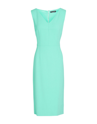 turquoise midi bodycon dress The Nina Cut Out Midi Dress Turquoise V Neck Bodycon Sexy