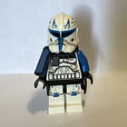 LEGO Star Wars Clone Trooper Minifigure w/ Helmet, Blue Markings