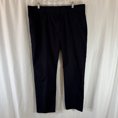 Alberto Dress Pants Men's 36x32 (38x29) Blue Ceramica Regular Fit Premium Busin