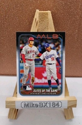 ELITES OF THE GAME 2024 Topps SHOHEI OHTANI & MOOKIE BETTS #138 Angeles /Dodgers
