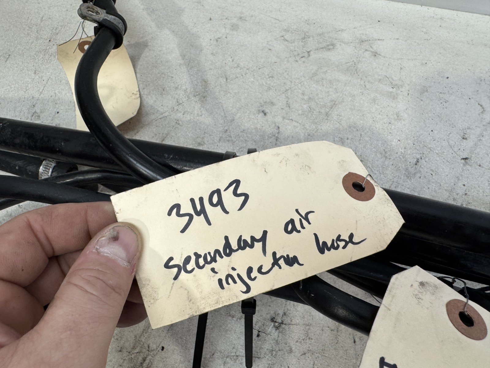 1999 FERRARI F355 CONVERTIBLE OEM U.S. LHD SECONDARY AIR INJECTION LINES EVAP
