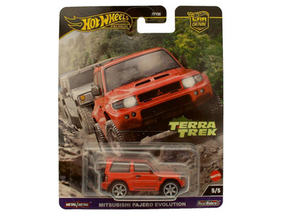 Hot Wheels Premium 1:64 Mitsubishi Pajero Evolution Terra Trek 5/5 HRV89 *NEU*