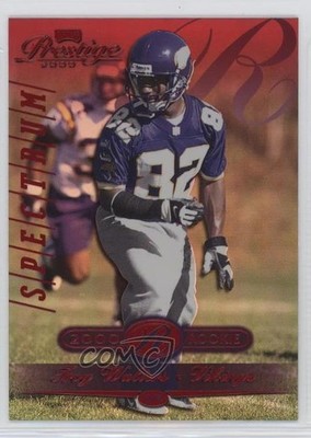 2000 Playoff Prestige Red Spectrum 72/100 Troy Walters #274 Rookie RC 7v7