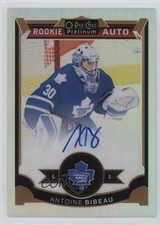 2015-16 O-Pee-Chee Platinum Rookie Auto Rainbow Antoine Bibeau #172 Auto e1o