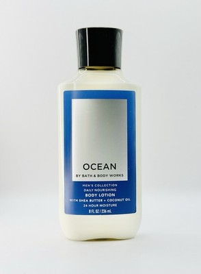 NEW Bath & Body Works Men s Collection Ocean 24 HR Moisture Body Lotion 8oz 