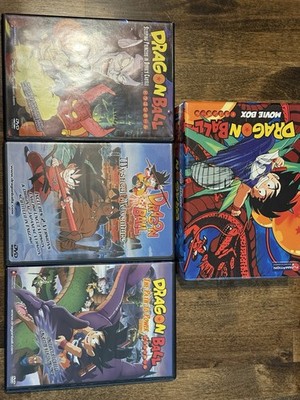 Dragon Ball - Movie Box Set (DVD, 2005, 3-Disc Set) for sale