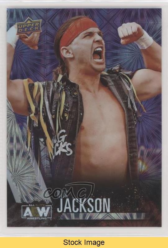 2021 Upper Deck AEW All Elite Wrestling Pyro Nick Jackson #20 Rookie RC READ m4n