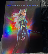Jennifer Lopez Live in Las Vegas Tour Book Brand New