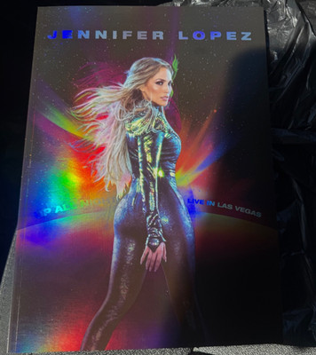 Jennifer Lopez Live in Las Vegas Tour Book Brand New