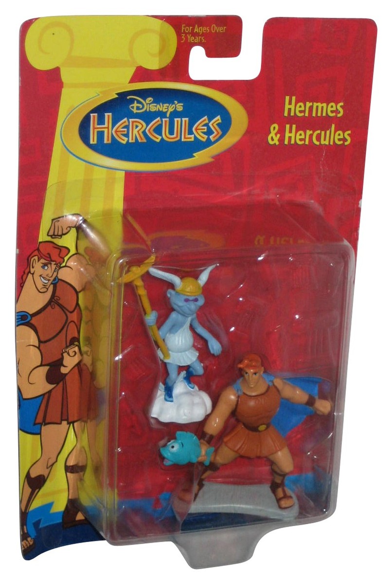 Disney Hercules Hermes Mattel Toy Action Figure Set 742185623765| eBay