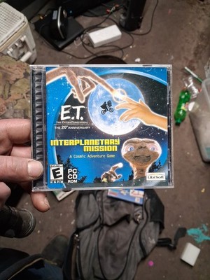 ET The Extra Terrestrial Interplanetary Mission PC CD Rom Video Game 20th Annive
