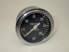 Vintage Stewart Warner 2 58 Vacuum Gauge 0-30 Inhg 60s 70s Muscle Car Yenko