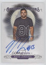 2018 Upper Deck Goodwin Champions Auto Nikko Landeros #A-NL Auto yf0