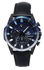 Casio Edifice Chronograph Black Dial Solar 100M Men's Watch EQS-940NL-1A
