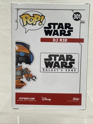 Disney Star Wars Galaxy's Edge Funko Pop! DJ R3X #301 Bobble Head