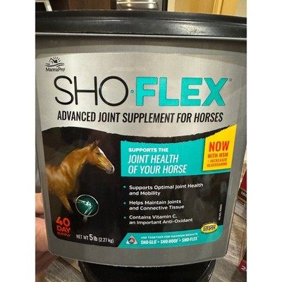 Manna Pro Sho-Flex Advanced Joint Supplement for Horses 5 lb 40 Day Supply MSM
