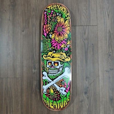 Creature John Gardner Abyss Pro Skateboard Deck 8.84  x 31.42  New - READ