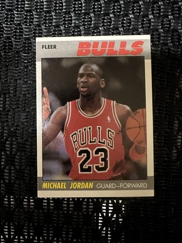 MICHAEL JORDAN 1987-88 FLEER #59 BULLS SECOND YEAR CLEAN COPY