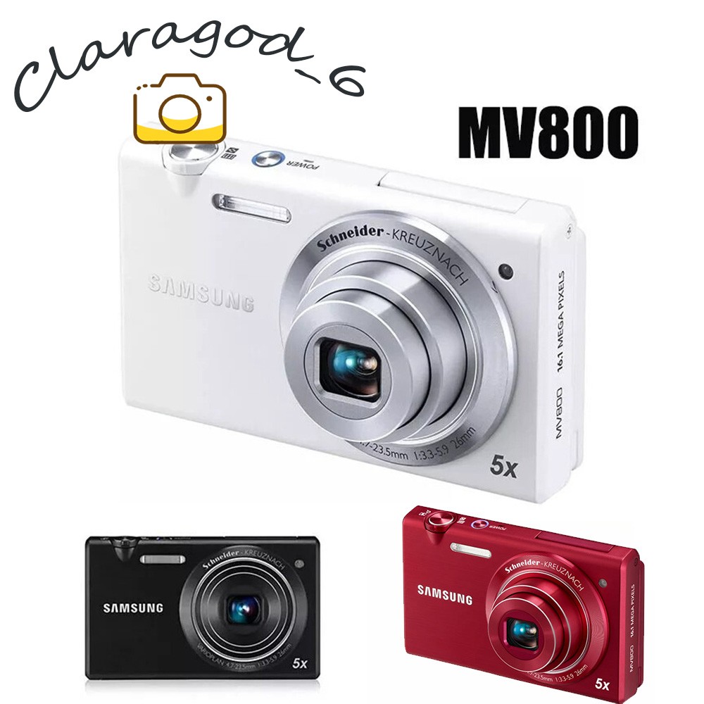 Samsung Mv800 Flip-Out Touch Screen Vlog Compact Digital Camera 16Mp