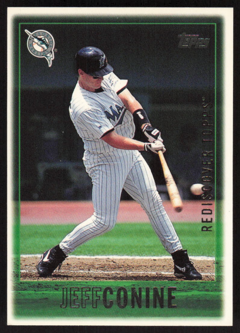 2017 Topps Rediscover Topps 1997 Topps Jeff Conine Gold #159 Florida Marlins