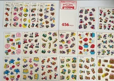 VINTAGE Trend SCRATCH & SNIFF Stinky Stickers 1989 24 Sheets T-070 Super Saver
