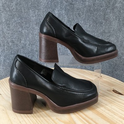 Torrid Shoes Womens 9.5 Wide Width Mock Toe Platform Loafers Block Heels BlackTo | eBay Torrid Shoes Womens 9.5 Wide Width Mock Toe Platform Loafers Block Heels BlackTo | eBay