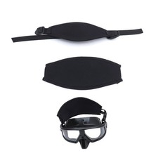 Bequeme Passform mit Tauchmaske Riemen Haarwickel Abdeckung Schnorchelbrille