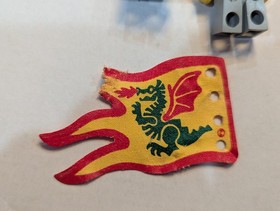 Lego Castle 6056 Parts LOT Dragon Wagon w Dragon  Minifigures Weapons Helmet