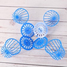  5 Pcs Bird Cage Accessories Parrot Feeder Vegetable Holder Plastic Basket