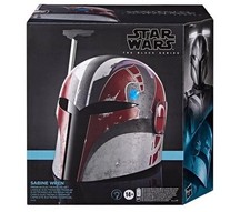 Brand New Star Wars The Black Series Sabine Wren Premium Electronic Helmet