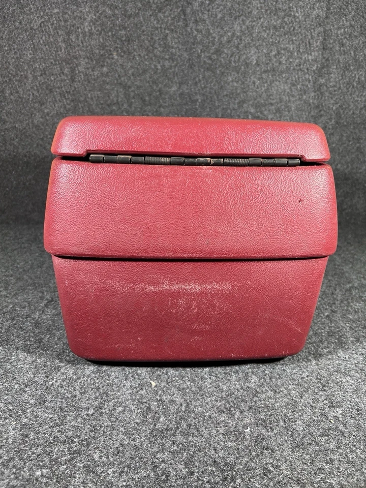 1992-1996 Ford F-150 F-250 F-350 Bronco Center Console Cup Holder Red OEM - Image 4 of 4