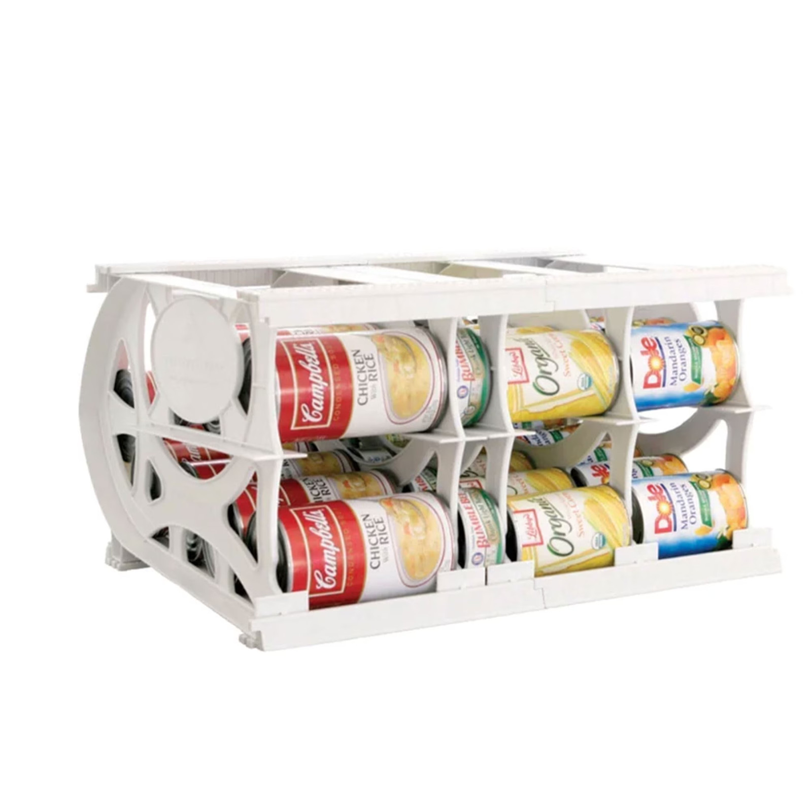 Shelf Reliance Cansolidator 40 Can Canned Food & Soda Storage, USA Made