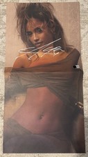 TYLA SIGNED VINYL 12x24 INSERT POSTER - BECKETT COA