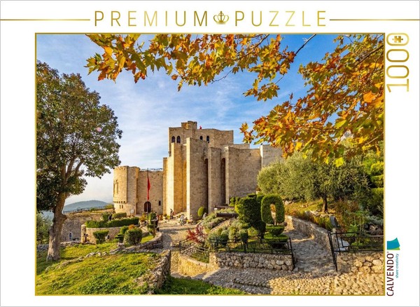 Puzzle Calvendo La Forteresse De Kruja | 1000 PièCes, Format Assemblé 64 × 48 Cm-image