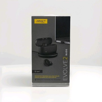 Jabra Evolve2 Buds True Wireless Earbuds USB-C Charging Pad Included