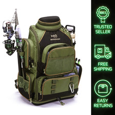 Bassdash BF2007 Fishing Bag Tackle Backpack Lightweight Tactical Tackle Box