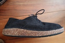 Scarpe casual nere scamosciate BIRKENSTOCK Maine allacciate uomo US 10 o EU 43