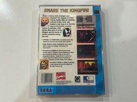 The Amazing Spider-Man vs. Kingpin (Sega CD 1993) CIB Complete w Reg Card N MINT